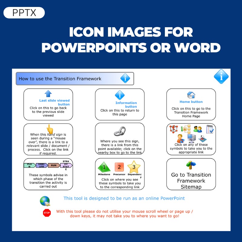 Icon Images for PowerPoints or Word