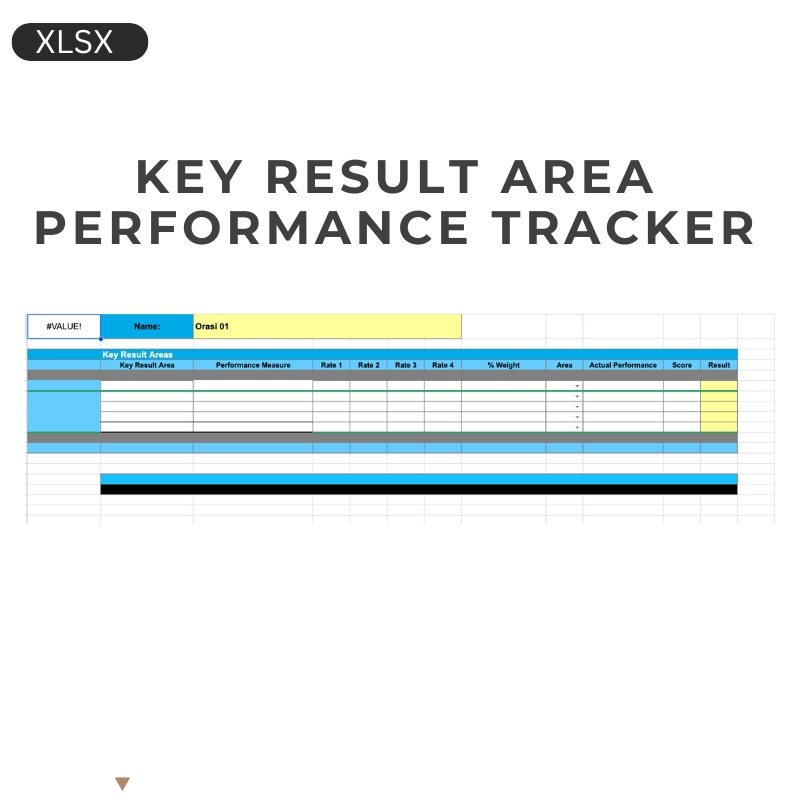 Key Result Area Performance Tracker